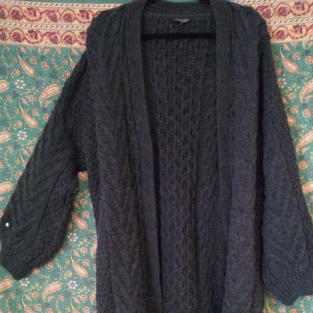 TopShop open balloon sleeve cardi ❤️ - Picture 6 of 6